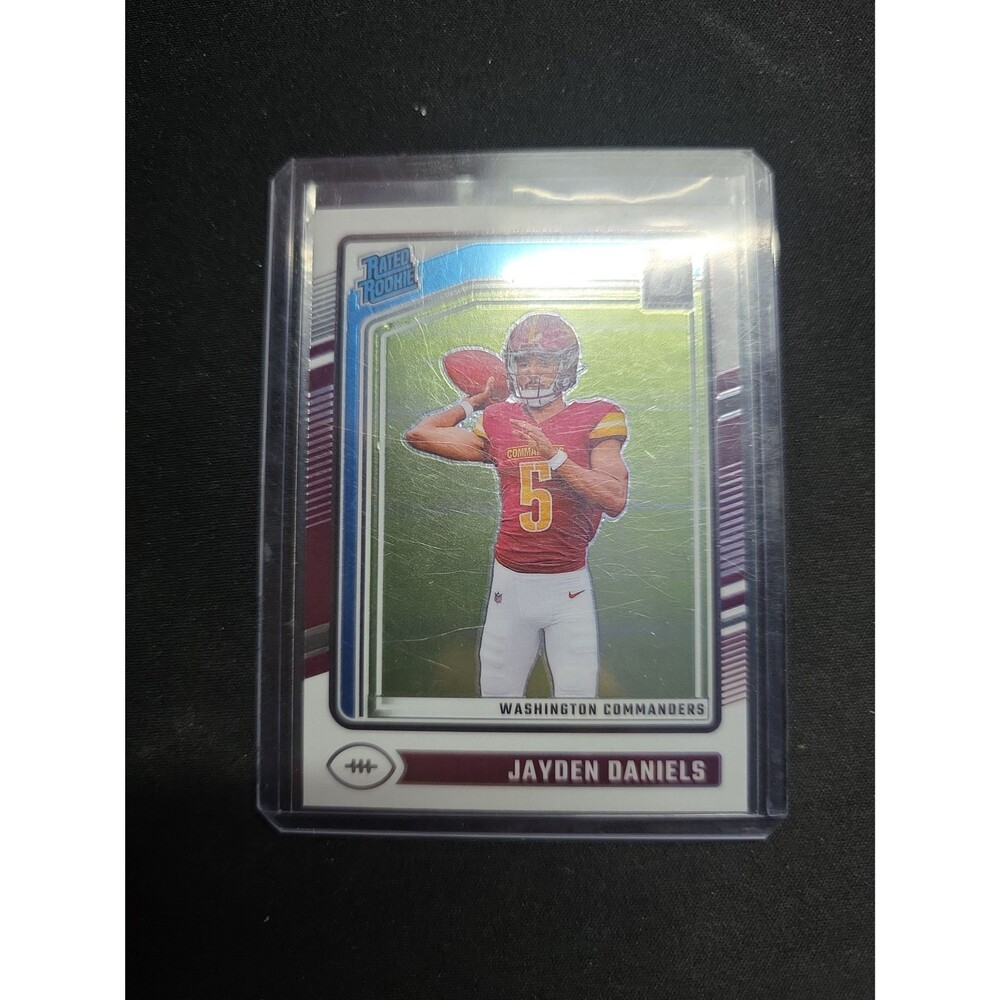 Commanders Jayden Daniels rated rookie